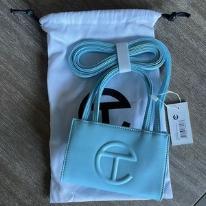 Telfar Small Pool Blue Shopping Bag